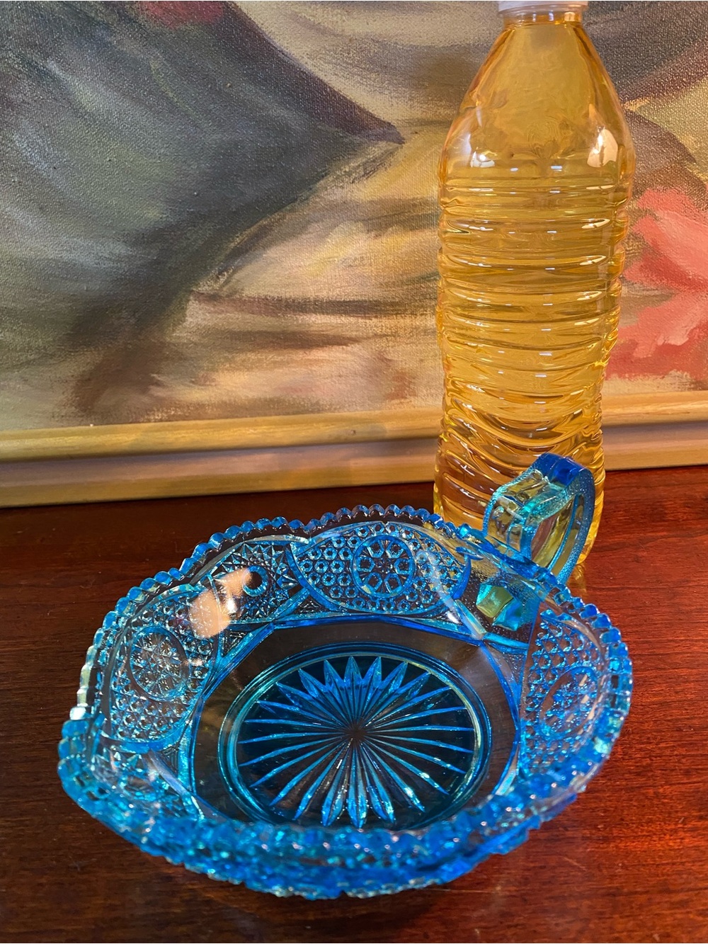 Vintage Kemple or L.E. Smith. “Nippy” Glass Bowl - Picture 3 of 10